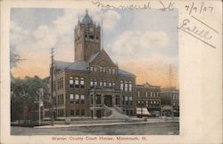 Warren County Court House Postcard