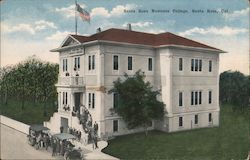 Santa Rosa Business College Postcard