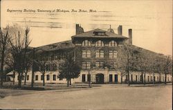 Engineering Building, University of Michigan Postcard