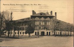 Engineering Building, University of Michigan Postcard