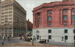 New Post Office and International Bank Building, Temple Square Postcard