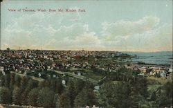 View of Tacoma from McKinley Park Postcard