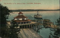 The Pavillion at Pt. Defiance Park Tacoma, WA Postcard Postcard Postcard