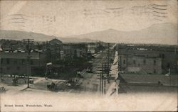 Street Scene Wenatchee, WA Postcard Postcard Postcard