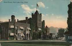 State Prison Salt Lake City, UT Postcard Postcard Postcard