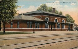 Northern Pacific Depot Postcard