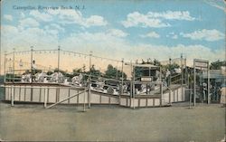 Caterpillar Ride, Riverview Beach Park Pennsville, NJ Postcard Postcard Postcard