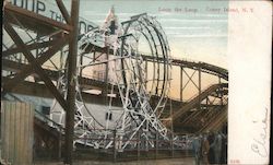 Loop the Loop, Coney Island Postcard