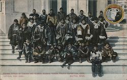 Eskimo Tribes of Siberia and Alaska, Alaska Yukon Pacific Exposition Postcard