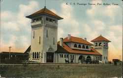 K.C.S. Passenger Station Postcard