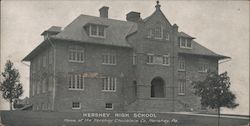 Hershey High School Pennsylvania Postcard Postcard Postcard