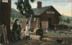 Bakery, Old Fort Dalles Postcard