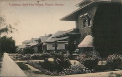 Residences, North First Avenue Phoenix, AZ Postcard Postcard Postcard