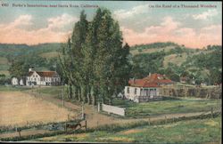 Burke's Sanatorium Postcard
