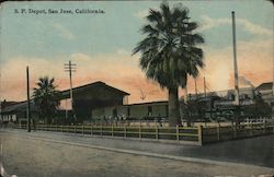 Southern Pacific Depot Postcard