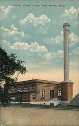 Tunnel Power House Port Huron, MI Postcard Postcard Postcard