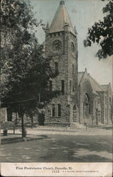 First Presbyterian Church Danville, IL Postcard Postcard Postcard