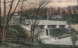 Saratoga Park Postcard