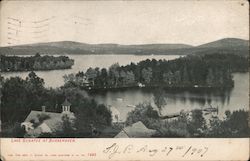 Lake Sunapee at Burkehaven Postcard