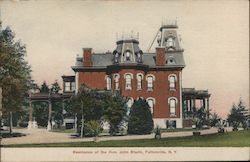 Residence of the Honorable John Starin Postcard