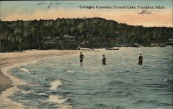 Cottages, Crystalia, Crystal Lake Postcard