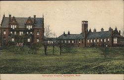 Springfield Hospital Postcard