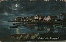 Holland's Pier, Rockaway Queens, NY Postcard Postcard Postcard