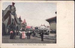 Happyland Park, South Peach Staten Island, NY Postcard Postcard Postcard