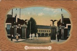 Main Entrance, Navy Yard Postcard