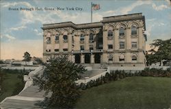 Bronx Borough Hall, Bronx Postcard