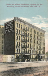 Solano and Monida Apartments Postcard