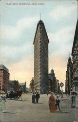Flat Iron Building Postcard