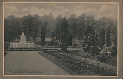 Van Cortlandt Museum Garden Postcard