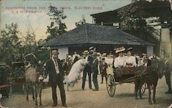 Favorites from the Pony Track, Electric Park, A & H Railway Postcard