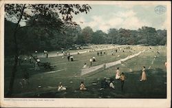 Tennis Courts, Central Park New York, NY Postcard Postcard Postcard