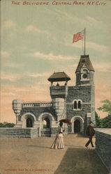 The Belvidere, Central Park Postcard