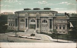 Museum Art, Central Park Postcard