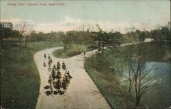 Bridle Path in Central Park Postcard