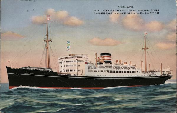 N.Y.K. Line Boats, Ships