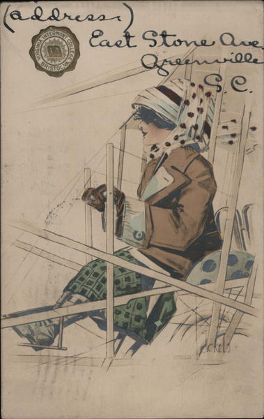 Woman Glider, Virginia Intermont College Bristol Aircraft