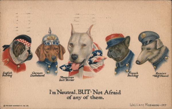 I'm Neutral, BUT Not Afraid of Any of Them - Five Breeds of Dogs