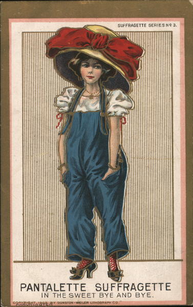 Pantalette Suffragette Women's Suffrage