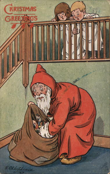 Christmas Greetings Santa Claus