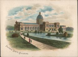 Illinois State Building - Bucher & Gibb's Plow Company Trade Card