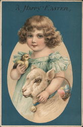 A Happy Easter Postcard