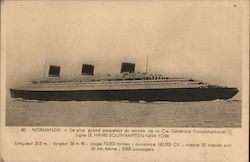 Normandie Postcard