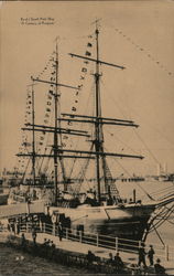 Byrd's South Pole Ship "A Century of Progress" Postcard