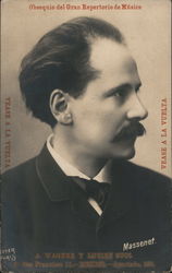 Jules Massenet Postcard