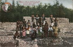 Igorotte Tribe at Igorotte Village Postcard