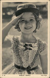 Shirley Temple Postcard